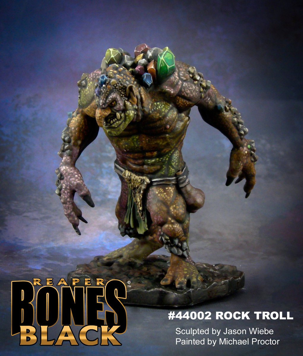 Reaper Bones - Rock Troll