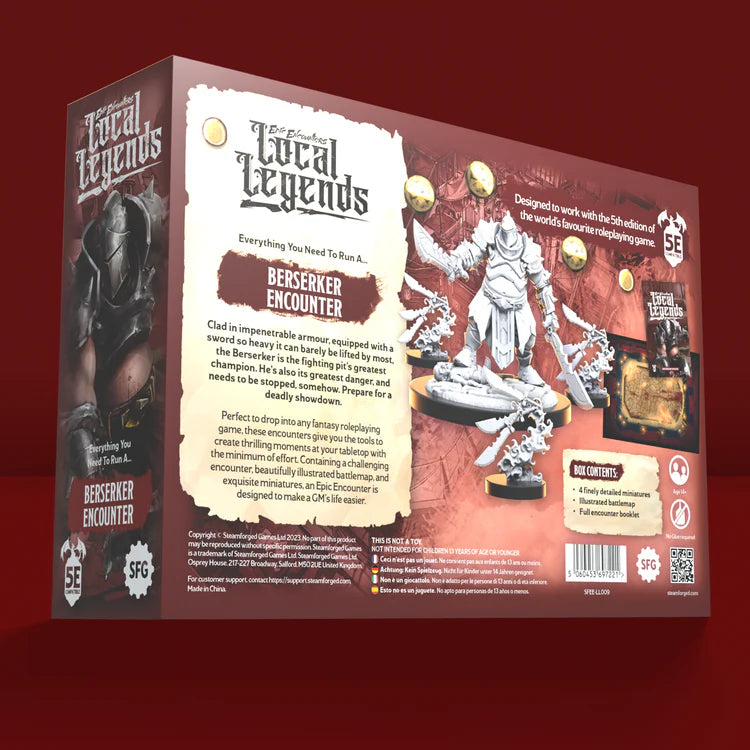 Epic Encounters - Local Legends - Berserker