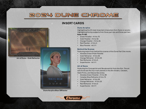Topps Chrome Dune 2024 - Value Box