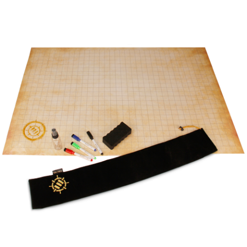 Enhance Tabletop RPG Grid Mat Campaign Kit
