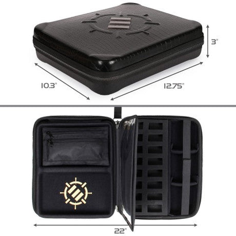 Enhance Tabletop RPG Organizer Case Collectors Edition (Black)