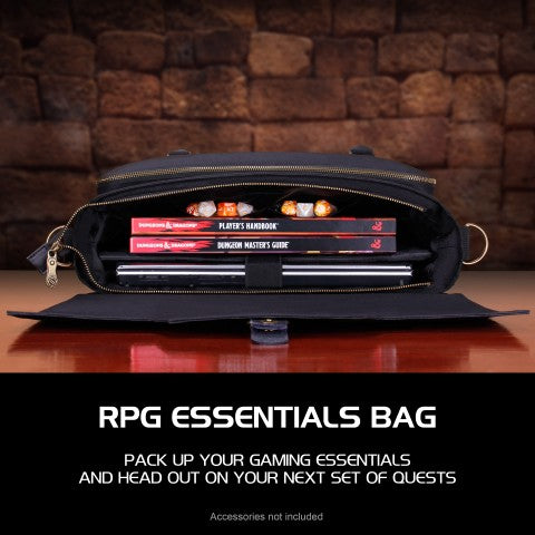 Enhance Tabletop RPG Player's Bag (Black)