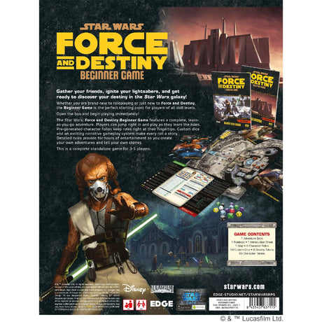 Star Wars Force and Destiny - Beginner's Game (Eng)