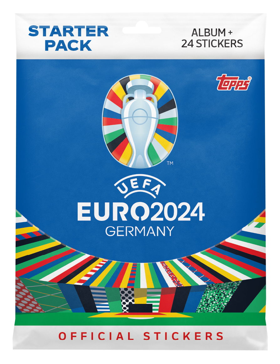 Topps EURO 2024 Stickers - Album Starter Pack