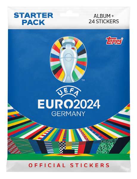 Topps EURO 2024 Stickers - Album Starter Pack