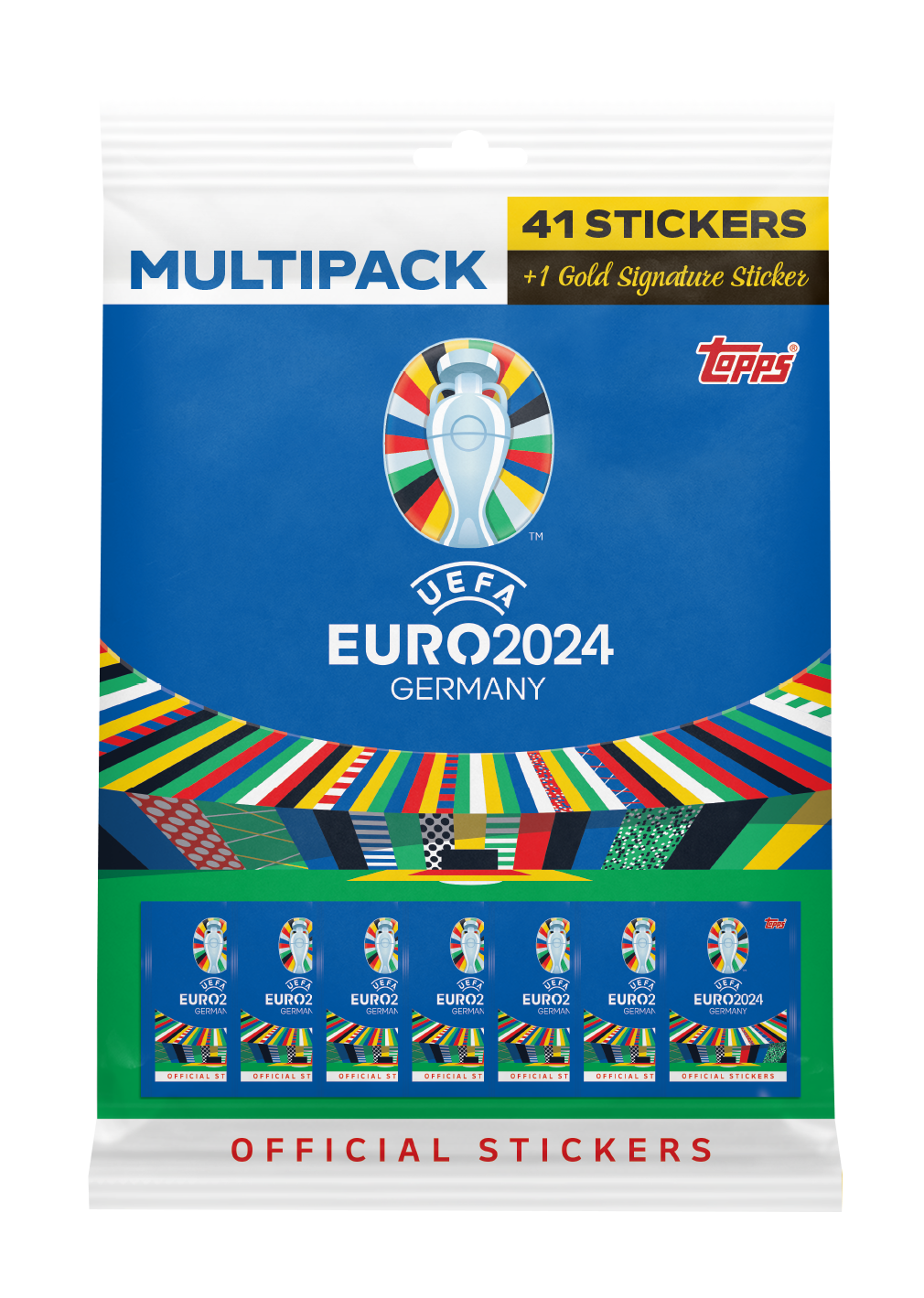Topps EURO 2024 Stickers - Multi Pack