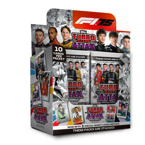 Topps Formula 1 - Turbo Attax 2025 - Booster Display