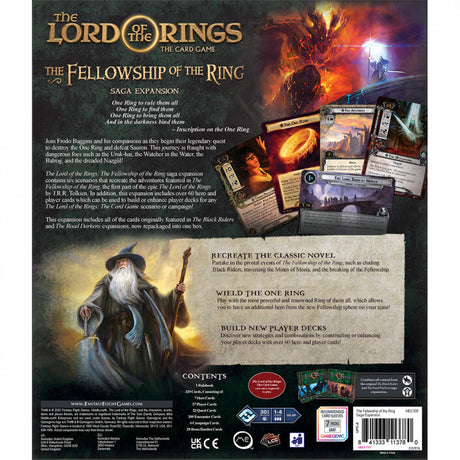 The Lord of the Rings: The Card Game - The Fellowship of The Ring Saga (Exp) (Eng)