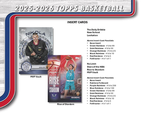 [Livebreak] Topps NBA Basketball Flagship 2025/26 - Jumbo Pack (Læs produktbeskrivelsen)