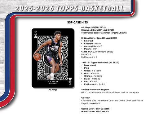 [Livebreak] Topps NBA Basketball Flagship 2025/26 - Jumbo Pack (Læs produktbeskrivelsen)