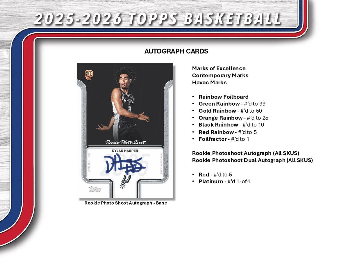[Livebreak] Topps NBA Basketball Flagship 2025/26 - Jumbo Pack (Læs produktbeskrivelsen)