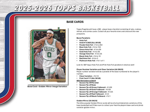 Topps NBA Basketball Flagship 2025/26 - Value Box