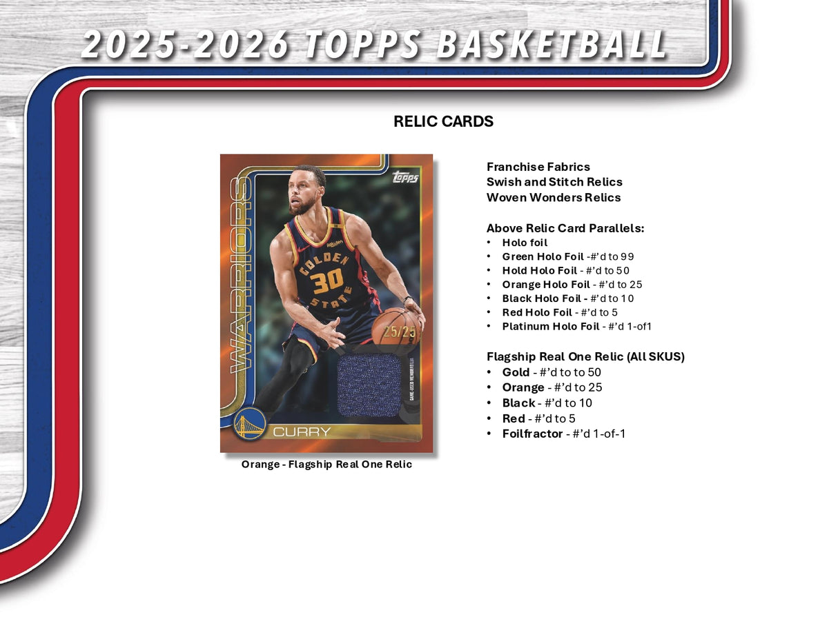 Topps NBA Basketball Flagship 2025/26 - Value Box