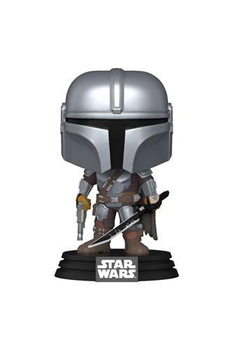 Funko POP! Vinyl: The Mandalorian with Darksaber #663