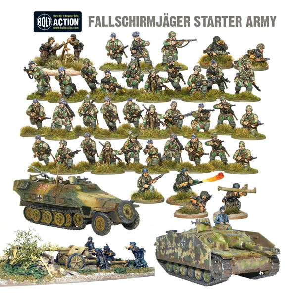 Bolt Action: Fallschirmjager - Starter Army (Eng)