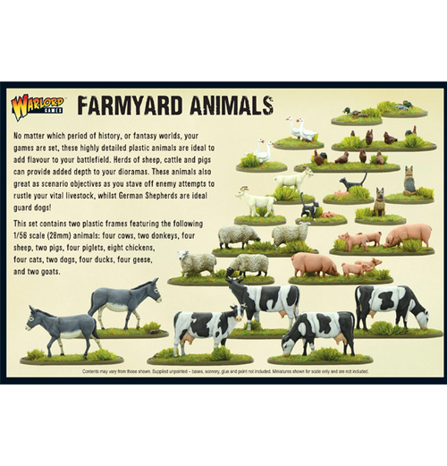 Bolt Action: Farmyard Animals (Eng)