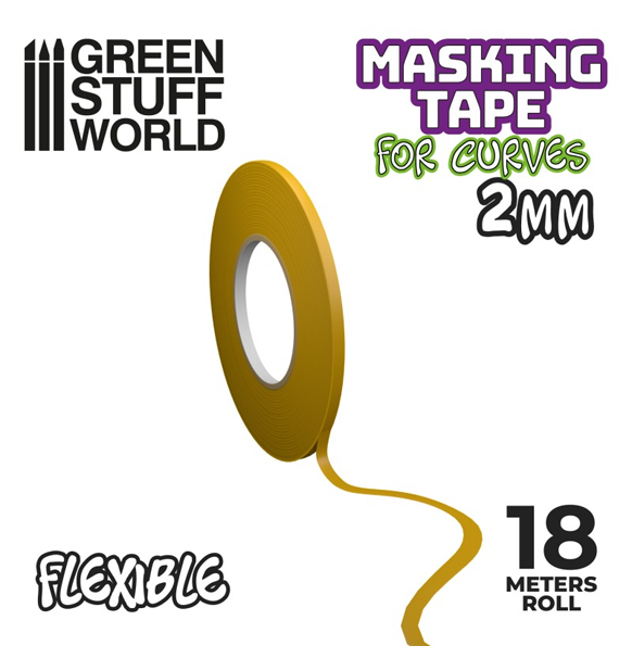 Green Stuff World: Flexible Masking Tape - 2mm