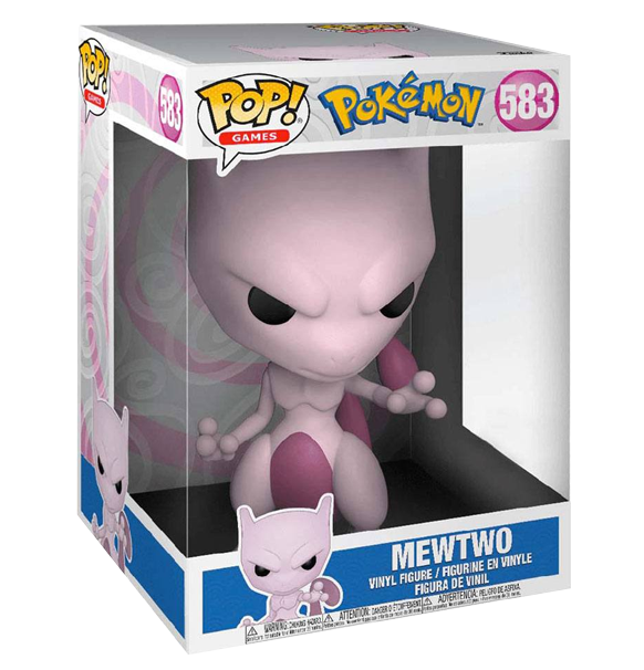 Funko POP! - Pokémon - Super Sized Mewtwo #583