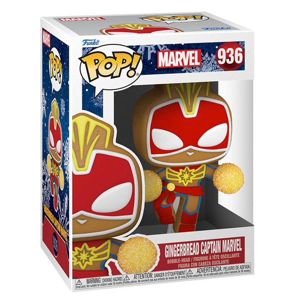 Funko POP! - Holiday - Captain Marvel #936