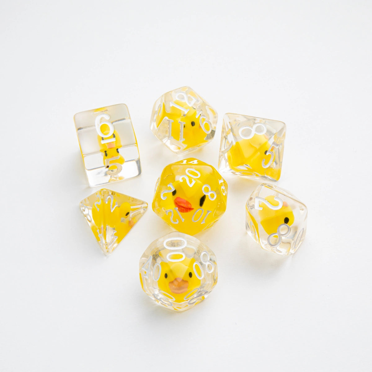 Gamegenic - Embraced Series - Rubber Duck RPG Dice Set