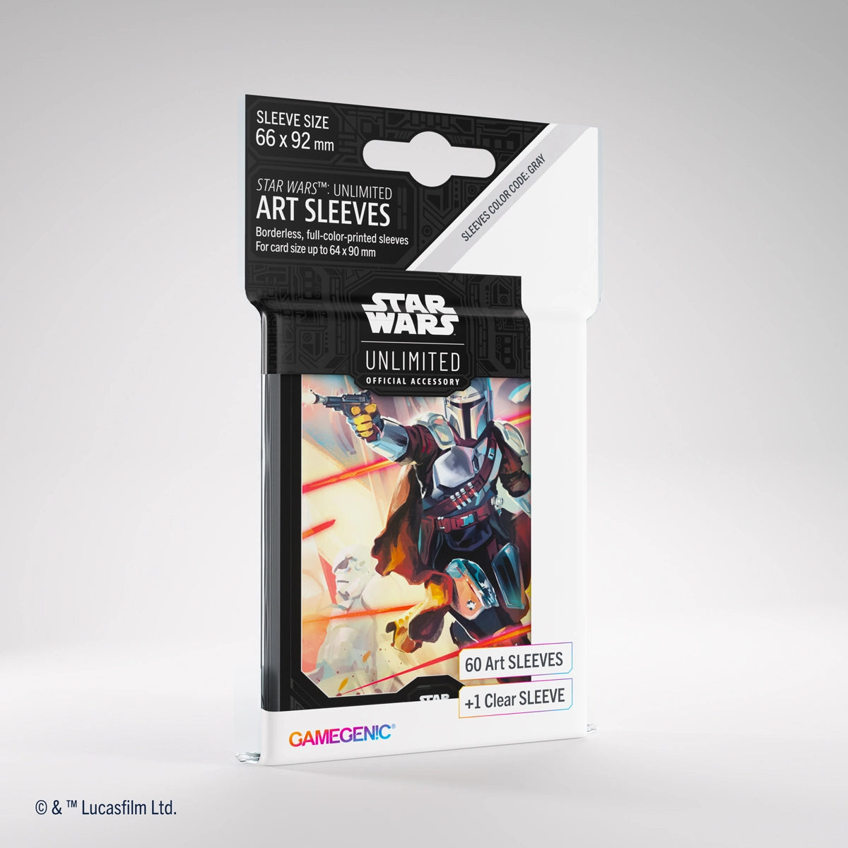 Gamegenic: Star Wars Unlimited Art Sleeves - The Mandalorian