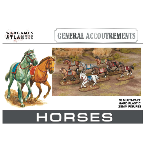 Wargames Atlantic: General Accoutrements - Horses