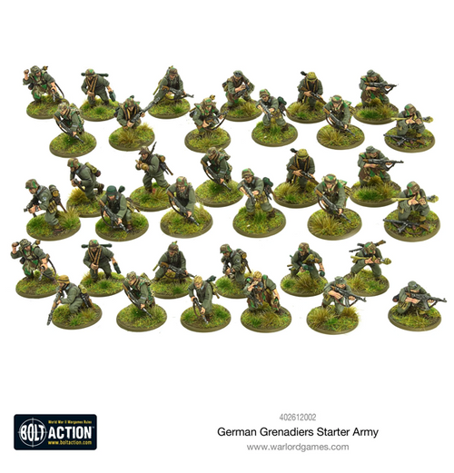 Bolt Action: German Grenadiers - Starter Army (Eng)