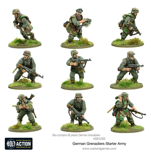 Bolt Action: German Grenadiers - Starter Army (Eng)