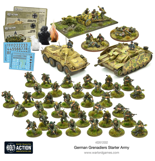 Bolt Action: German Grenadiers - Starter Army (Eng)