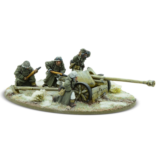 Bolt Action: German Heer -  75mm Pak 40 Anti-Tank Gun (Winter) (Eng)