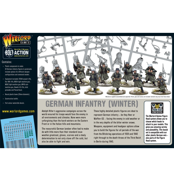 Bolt Action: German Infantry - Winter (Eng)