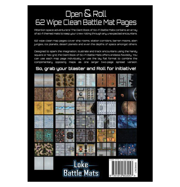 Giant Book of Sci-fi Battle Mats (Eng)