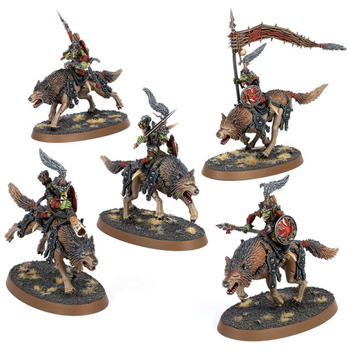 Age of Sigmar: Gloomspite Gitz - Snarlfang Riders