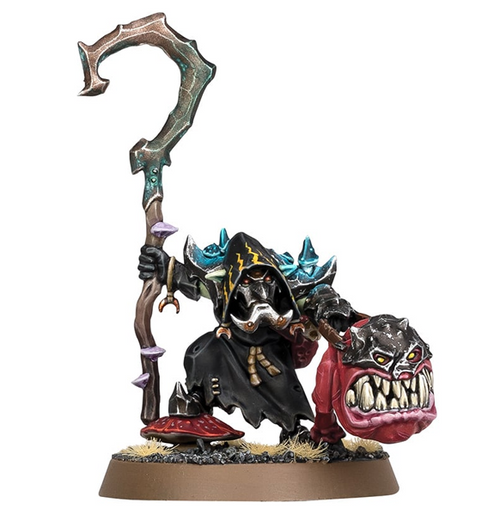 Age of Sigmar: Gloomspite Gitz - Squigboss with Gnasha-squig