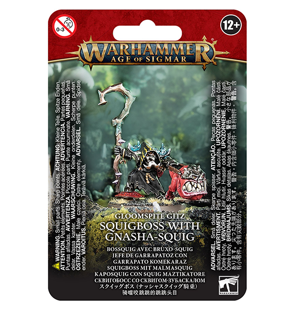 Age of Sigmar: Gloomspite Gitz - Squigboss with Gnasha-squig