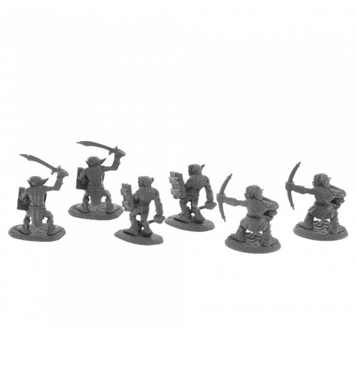 Reaper Bones: Goblin Skirmishers (6 stk)