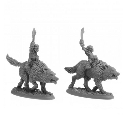 Reaper Bones: Goblin Wolfriders (2 stk)