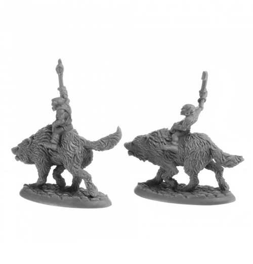 Reaper Bones: Goblin Wolfriders (2 stk)