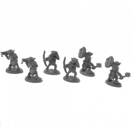 Reaper Bones: Goblin Pillagers (6 stk)