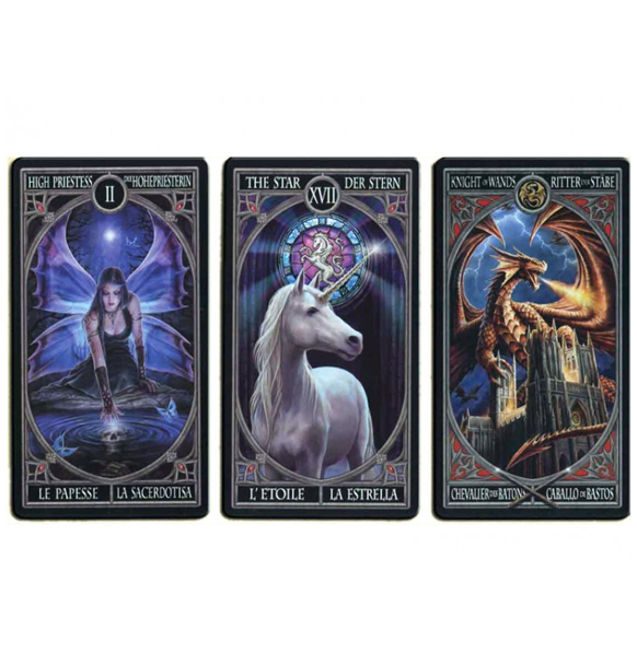 Anne Stokes: Gothic Tarot - Tarotkort (Eng)