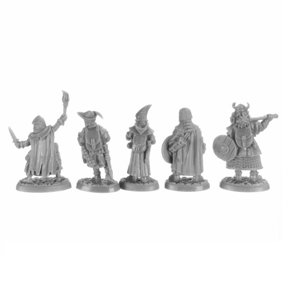 Reaper Bones Black: Henchmen and Hirelings - Boxed Set