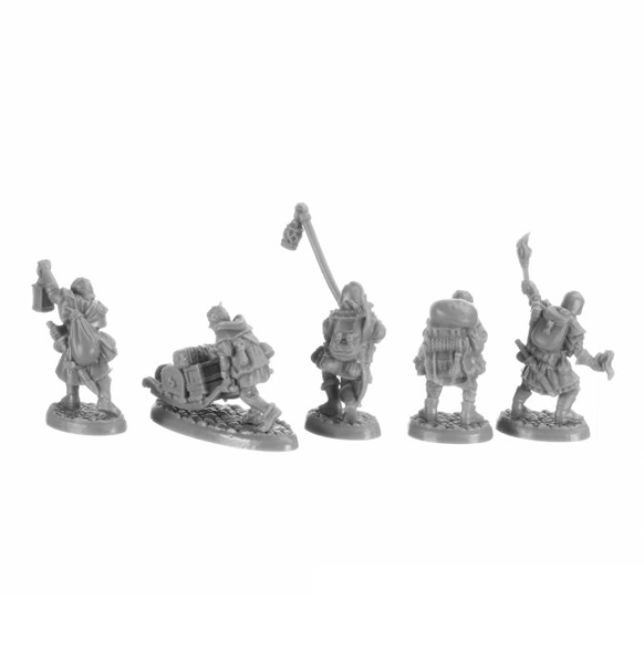 Reaper Bones Black: Henchmen and Hirelings - Boxed Set