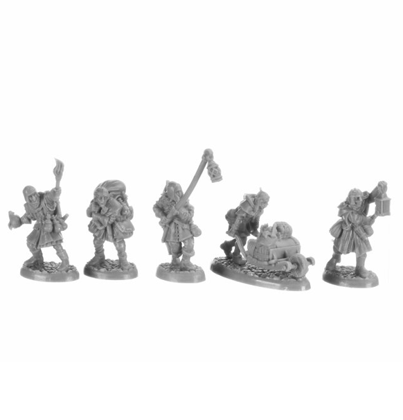 Reaper Bones Black: Henchmen and Hirelings - Boxed Set