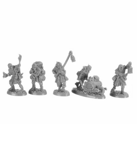 Reaper Bones Black: Henchmen and Hirelings - Boxed Set