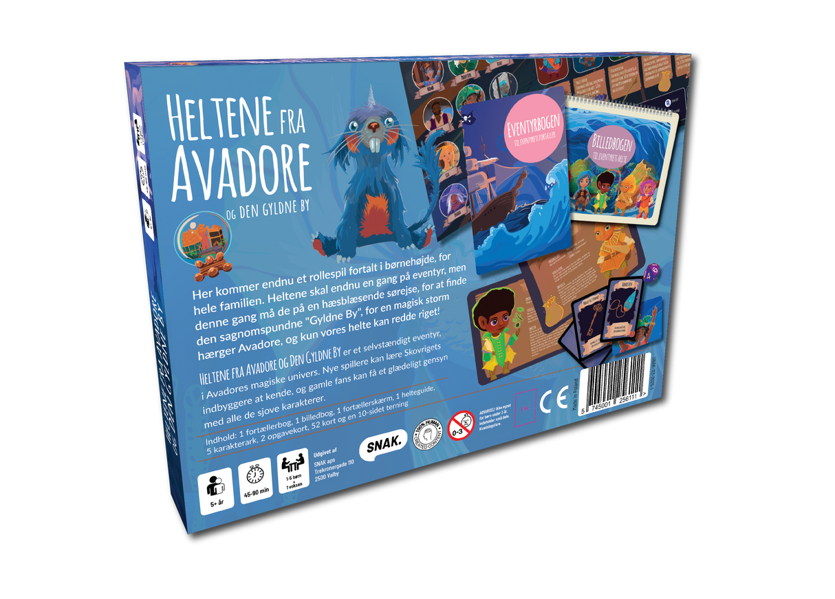 Heltene fra Avadore - Den Gyldne By (Dansk)