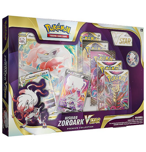 Pokemon: Hisuian Zoroark VSTAR - Premium Collection