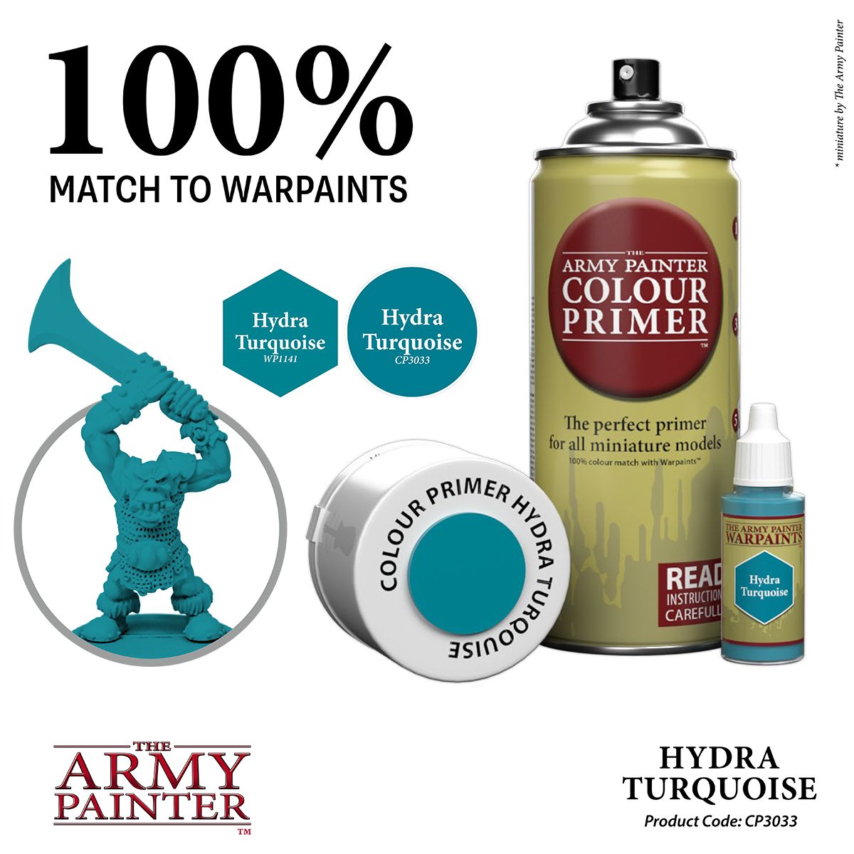 Army Painter Hydra Turquoise Primer Spray