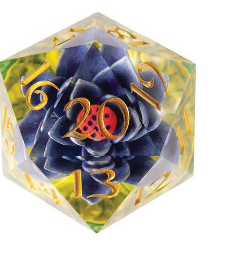 Sirius Dice - Black Lotus Spindown 54mm D20