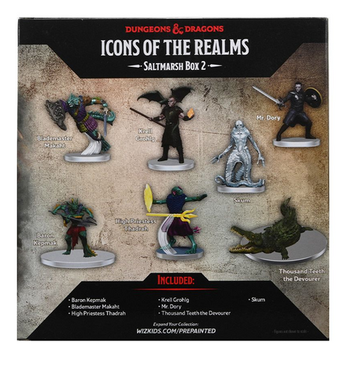 Dungeons & Dragons: 5th Ed. - Icons of the Realms:  Saltmarsh - Box 2