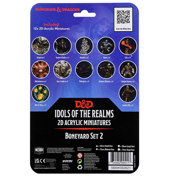 Dungeons & Dragons: 5th Ed. - Idols of the Realms: Boneyard Set 2 - 2D